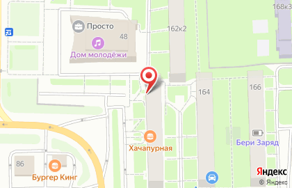 Продовольственный магазин в Московском районе на карте
