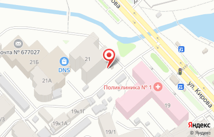 Единый миграционный центр на улице Кирова на карте
