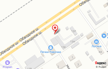 АЗС в Тольятти на карте