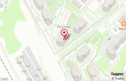 Жилой комплекс Апрель на карте