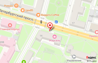 Фирма по доставке воздушных шаров на карте