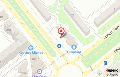 Магазин разливного пива ЛИТ.Ra в Иваново на карте