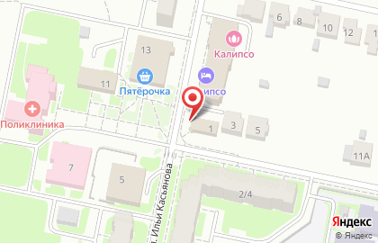 Продуктовый магазин Магазин №1 на Георгиевской улице на карте
