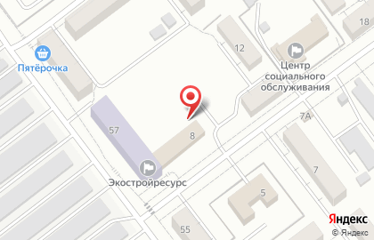 РГУТиС, Российский государственный университет туризма и сервиса на Сердобской улице на карте
