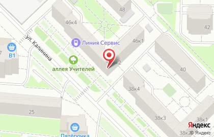Салон мебели Цвет Диванов на улице Калинина, 46к2 на карте