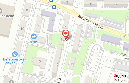 Рабочий дом на карте