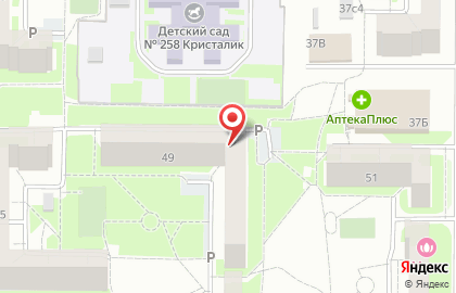 Школа иностранных языков Смарт в Ленинском районе на карте