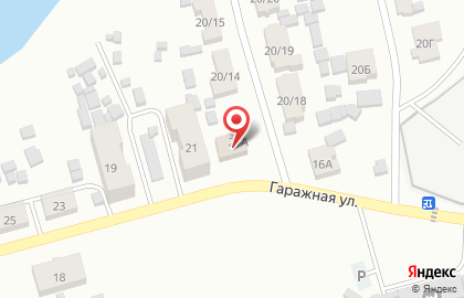 Магазин напитков Русский Разгуляйка на Гаражной улице на карте