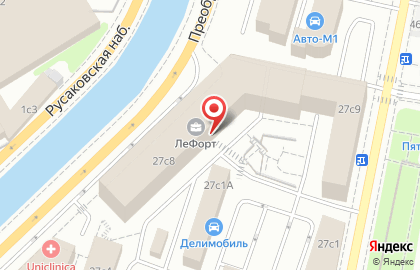 Банкомат Райффайзенбанк на Электрозаводской улице на карте