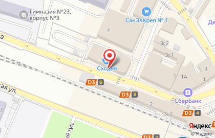 Ателье в Москве на карте