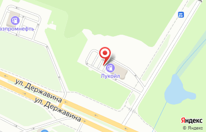 АЗС Лукойл на улице Советской Армии на карте