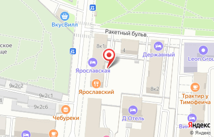 КАССИР.РУ на Ярославской улице на карте