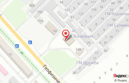 Автосервис Garant Service на Геофизической улице на карте