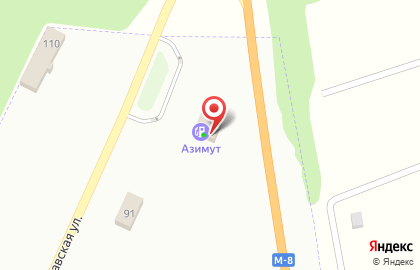 Березка в Ярославле на карте