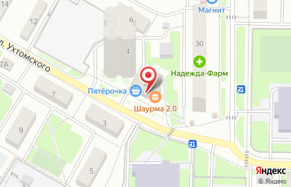 Компания ГИТ металл на улице Ухтомского на карте