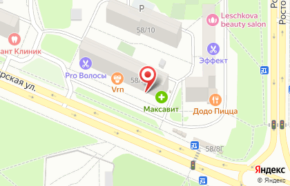Магазин крепежа и метиза в Левобережном районе на карте
