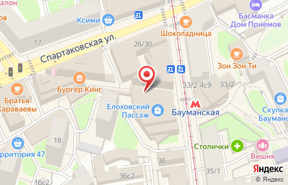 Мини-маркет Азбука daily на Бауманской улице на карте