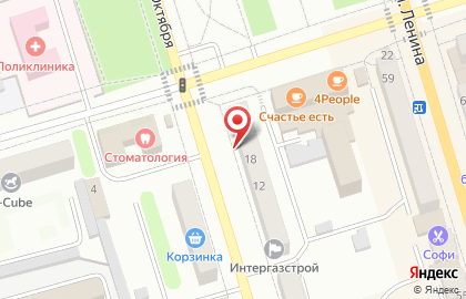 ВиноВодочный на улице 50 лет Октября на карте