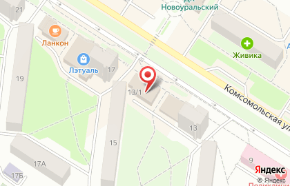 Салон связи Билайн на Комсомольской улице на карте