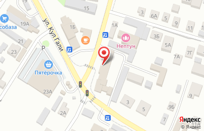 Скобяная лавка на Центральной улице на карте