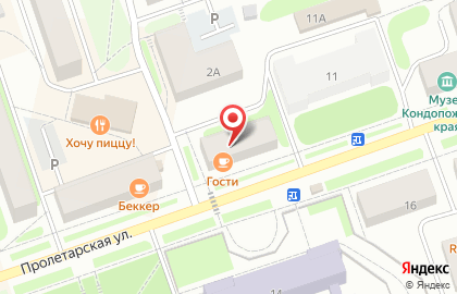 Микрокредитная компания Выручайка на Пролетарской улице на карте