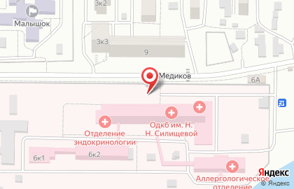 Сеть магазинов ортопедических изделий, ИП Эктова Ю.Г. на карте