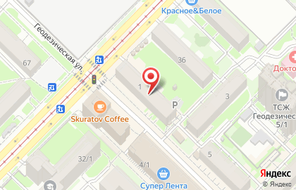 Плюс Банк на Геодезической улице на карте