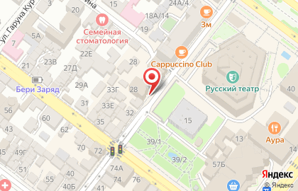 Магазин бижутерии Цацки в Советском районе на карте
