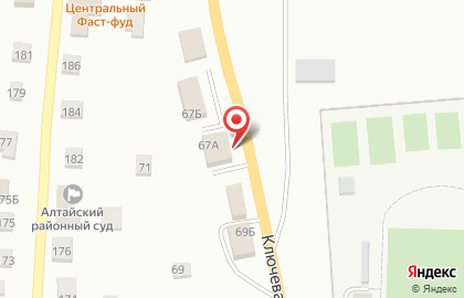 Мебельный магазин в Барнауле на карте