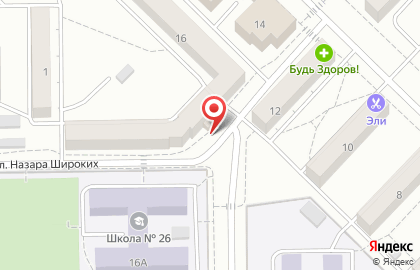 Велнес-студия Фигурия в Черновском районе на карте