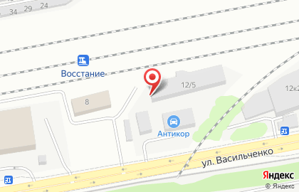 Компания ВентИндустрия на улице Васильченко на карте