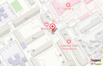 Продуктовый магазин МАГ в Пятигорске на карте