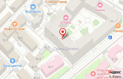 GRAND DELUXE на Плющихе, ЗАО Дон-Строй Инвест на карте