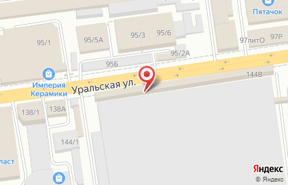 Магазин Vodotok на Уральской улице на карте