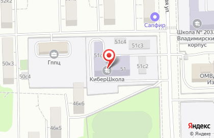 Московский центр «Патриот.Спорт» на 5-й Парковой улице на карте