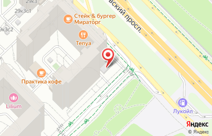 Частная школа Талантвилль на Ломоносовском проспекте на карте
