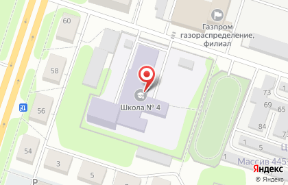 Школа №4 для обучающихся с ограниченными возможностями здоровья на карте