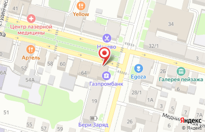 Газпромбанк в Твери на карте