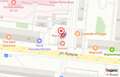 Хеликс на карте