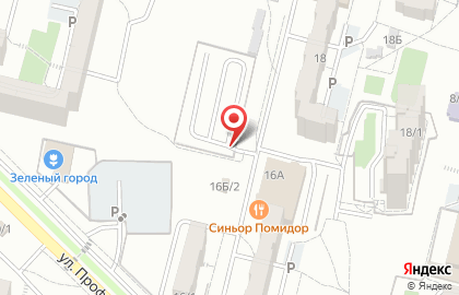 Автостоянка в Хабаровске на карте