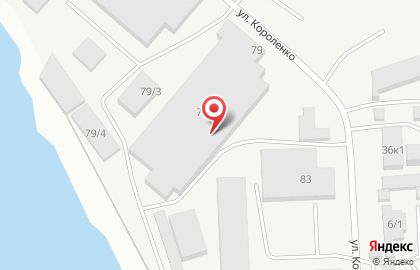 Бухгалтерская фирма ПрофБухгалтер на улице Короленко на карте