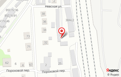 Автосервис CarMax в Железнодорожном районе на карте