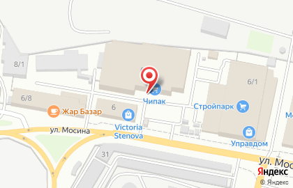Торговая компания Чипак на улице Мосина, 6а на карте