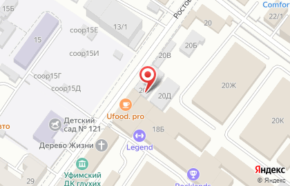 ООО Континент на Ростовской улице на карте