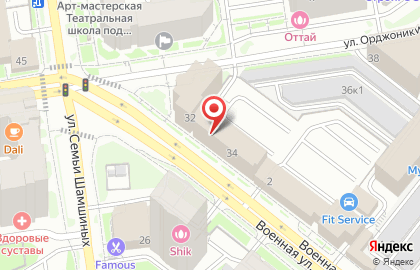Столовая в Новосибирске на карте