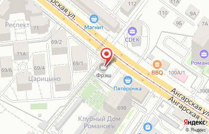 Частная наркология №1 в Волгограде на карте