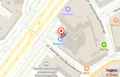 Бургер & Фрайс от Мираторг на улице Маши Порываевой на карте