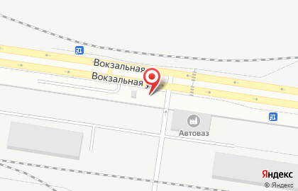 Автостоянка на Вокзальной, 101а на карте