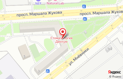 Оптовая фирма Трейдаконс на проспекте Маршала Жукова на карте