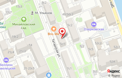 Цветочная лавка в Москве на карте